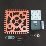 [3DforYou] 양말목공예 B형사각숫자 양말목티매트 직조틀시계/직조틀+시계부속/랜덤컬러/체험 DIY키트/방과후 교육키트/취미,공예... 