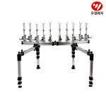 우경레저 라운드 은장받침틀+섶다리셋트 12단 : 부산 만어낚시