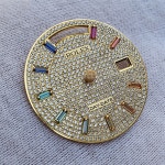 롤렉스 데이데이트 레인보우 올다이아 다이얼 36mm 118238 18238 : 커스텀앤컬렉션