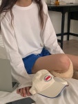 obe 모달 긴팔 무지 티셔츠 봄 가을 간절기 레이어드 이너 기본 베이직 : 디어앤느