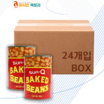 선큐 베이키드빈스 420g 24개 1박스 베이크드빈스 부대찌개콩 브런치콩 아시안팩토리 : 늘솜MARKET