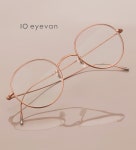 10EYEVAN 안경 NO5 C6S 로즈골드 티타늄안경테 : 투나인안경원