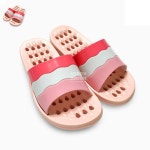 KT 슬리퍼 화장실 욕실화 세라 핑크 물결 예쁜 가벼운 물빠짐 튼튼한 : 브릴란떼스토어