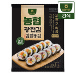 농협식품 국산 광천김 김밥김 21g 1개 : 농협식품