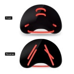 오리발 수영보조 수영 패들 핀 스트로크 연습 교정 전문 조절식 손 물갈퀴 장갑 : 시아몰시아몰