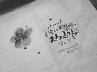 꽃캘리그라피지도사 1급 자격증과정 : The별꽃