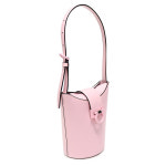 [중고명품 미스터문] Ferragamo(페라가모) 21-1194 핑크 카프스킨 간치니 트리폴리오 스몰 버킷 호보 숄더백 [중고명품매입] : MISTER MOON