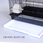 대형 앵무새새장 놀이터 장난감 케이지 철제 새집 잉꼬 용품 : 아우라상점