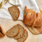 직스더브레드 장발장 100% 통밀빵 오픈샌드위치용 1kg : 더브레드 자연발효빵