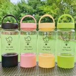 [국산친환경] 강아지물통 고양이 애견 휴대용 강아지산책 물통 물병 : 킁킁펫