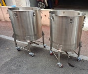 SUS304 스텐 식깡 200L 하부 라운드형 발효조 : 에스엔텍