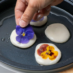 화전만들기 화전 키트 세트 반죽 100g X 4봉 식용꽃 포함 어린이체험활동 : 데이마켓몰