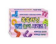 [크레몽] 쏙쏙러닝 기초학력 꾸러미  성경민선생님의 쏙쏙러닝 한글 놀이 시리즈1 (자음.모음 카드게임) : 크레몽
