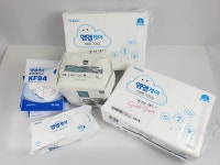메디로지스-엠엘케어 KF94 새부리형 황사방역 마스크 비말차단 100개 L(대형), 200개 : 엠엘케어