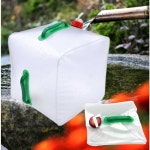 약수 생수통 대형물통 20L 말통 손잡이 수도꼭지 샤워백 자바라 20리터 : 와이디케이유통