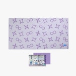 방탄소년단 2021 소우주 비치타월-BTS 2021 MUSTER SOWOOZOO BEACH TOWL(WHITE F) 단체 포토 1장 포함,교환 환불 불가 : GouShop
