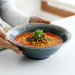 일본 코수이 빈티지 옹기 라면기 22cm 1p 스프 국 그릇 : 이가네 상점