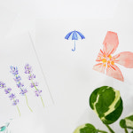 캘리그라피 그림 엽서 16종 캘리그라피재료 캘리그라피종이 : 시울화방