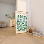 아워무르 봄 튤립 꽃 그림 일러스트 인테리어 포스터 생기그림 April flower : ourmur