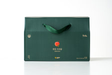 깔끔푸드 강원도 영월 청년농부 100% NFC 착즙 고급사과즙 100ml x 30포 : 깔끔푸드