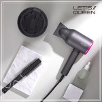 차이슨 드라이기 가벼운 여행용 소형 레츠퀸 헤어 드라이어 전용 거치대 : 지구별만물상