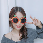 오렌지 귤 안경 인생네컷 소품 학예회 생일 파티 제주 여행 : 생활일번지