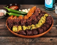 경상도 순대  ( 김치 야채 카레 불고기 토종 ) 국내산 돼지 5가지맛 : 웰니스365
