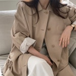 COMEHERE 컴히얼 베스 바바리 트렌치 코트 (3 color) : 누네드 nunede