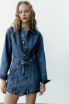 자라 공홈 TRF 데님 원피스 TRF DENIM DRESS 7227/282 : bymim
