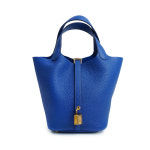 [국내당일발송] 에르메스 피코탄 18 블루 금장 U각인 풀셋트 선물용 : GOODORDER