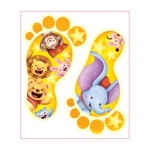 바닥꾸미기 발바닥스티커 아기코끼리 F-172 발바닥스티커 바닥꾸미기 데코스티커 어린이집스티커 : 고고팡