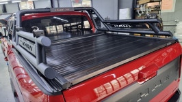 (경기성남) ym테크여명 슬라이딩 폴딩커버 렉스턴스포츠 칸 콜로라도 적재함커버 무타공 롤바작업 커버하중용 : 형제지프