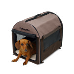 펫메이트 포터블펫홈 미니 강아지 고양이 이동장 하우스 겸용 : 멍멍스타