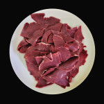 한우 국내산 소염통 슬라이스 500g 손질없는 내장 곱창 대창 허파 흑양 냉동 구이 꼬치 : 고기사줘삼촌