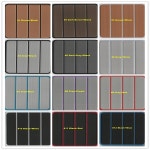 말리부 25 LSV 수영 스텝 패드 보트 EVA 폼 티크 데크 바닥 매트 - : 두나점빵