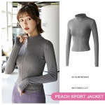 여성 봄 바람막이 점퍼 간절기 아우터 스포츠 지퍼 요가 빠른 건조 피트니스 러닝 후드엄지 : 닥터 자파2
