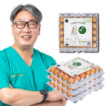 닥터안스에그 무항생제 달걀 생란 당일생산 수의사 계란 대란 3판 90구 : 안일농장