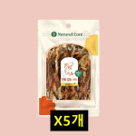 네츄럴코어 연어 껍질 스틱 45g 5개 강아지간식 : 총각네사료가게