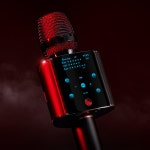 블루투스마이크 노래방마이크 휴대용 차량용 가정용 무선충전 : 미라클엠스토어