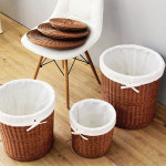 인테리어 라탄 피크닉바구니 소풍 도시락 가방 소품 라탄바스켓 모음전 : 예반