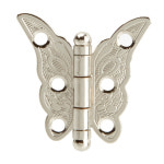 180도 소품경첩F003A-29 29x28mm 니켈 : 철물가이드