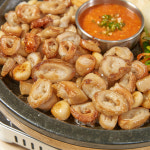오늘발송 숙성 생막창 초벌막창 대구 돼지 막창 소스 삼삼막창 캠핑 술 안주 : 삼삼막창
