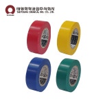 태영화학공업 전기절연 PVC 테이프 KS규격 전기테이프 빨강 노랑 초록 파랑 : 산업다판다