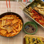 홍코너 옛날떡볶이 매운 밀떡 1인분 밀키트 간편한 레시피 : 홍코너떡볶이