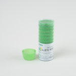 [친환경 내유 머핀컵 40 그린] 쿠킹페이퍼 샌드위치포장지 베이킹 유산지컵 (약25,600매) : 팩스토어 PackStore