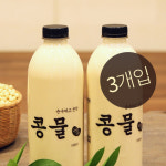 순진식품 백태콩물 1000mL 3EA : 순수하고 진한콩물