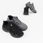 다있어슈즈 남자 트래킹화 SW-039-1 블랙 그레이 : 다있어슈즈