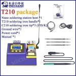 MECHANIC MA SD01 나노 납땜 스테이션, 130W 1S T245 /T210 /T115 용 고속 가열 용접 플랫폼 핸들 납땜 인두 팁 : HomeInUs