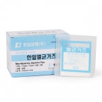 한일 멸균거즈 5cm 7.5cm 10cm 의료용 약국 거즈 상처 드레싱 가아제 : 힘찬메디