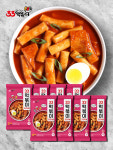 [33떡볶이] 오리지널 국물떡볶이 (3인분 566g) 8팩 밀키트 밀떡 캠핑음식 : 플레이버플랜